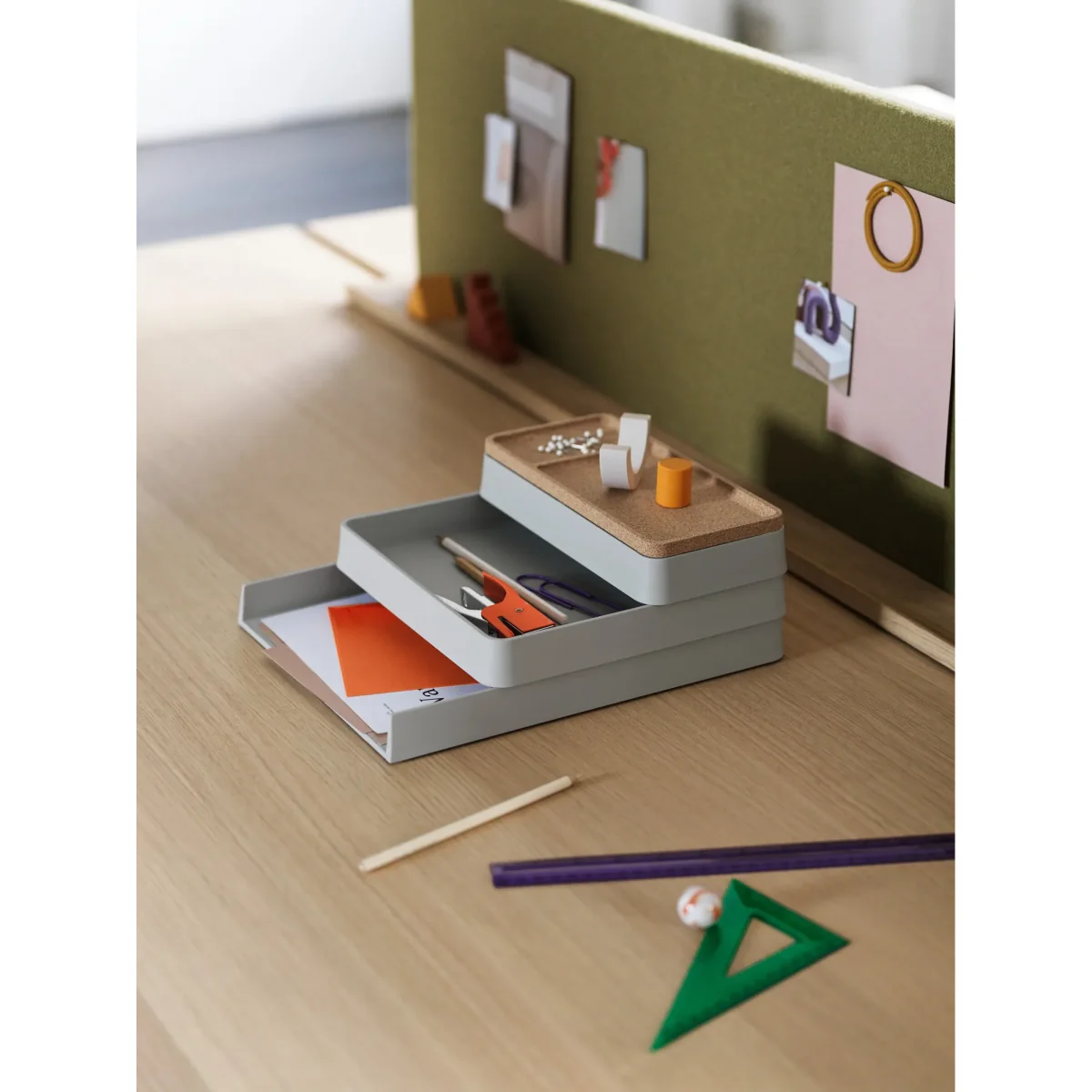 Muuto Arrange Desktop Storage Configuration 1 grey – image 3