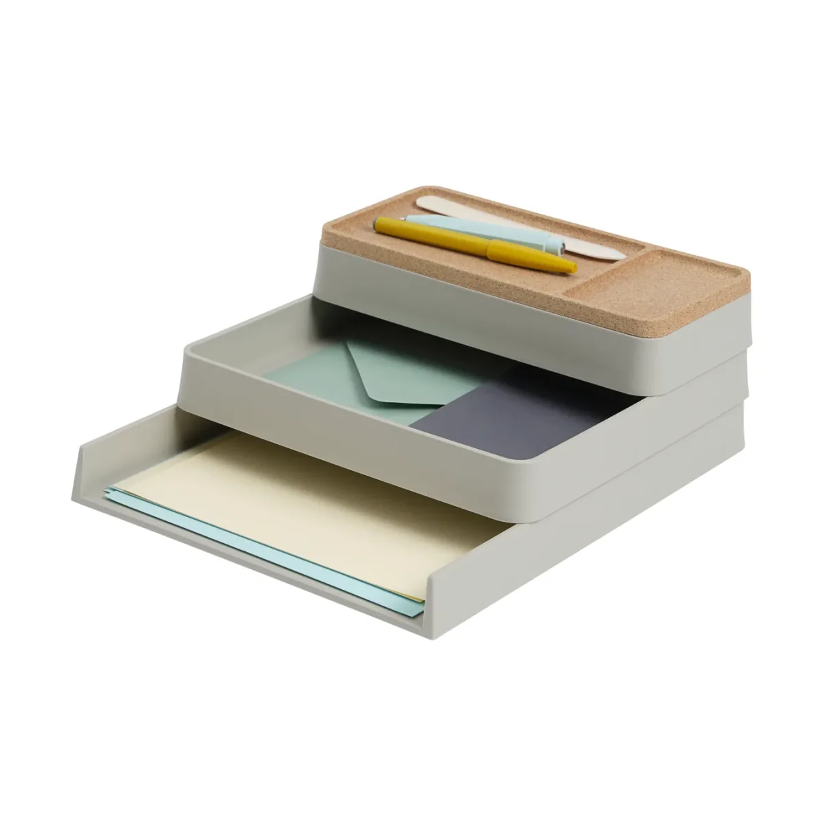 Muuto Arrange Desktop Storage Configuration 1 grey – image 4