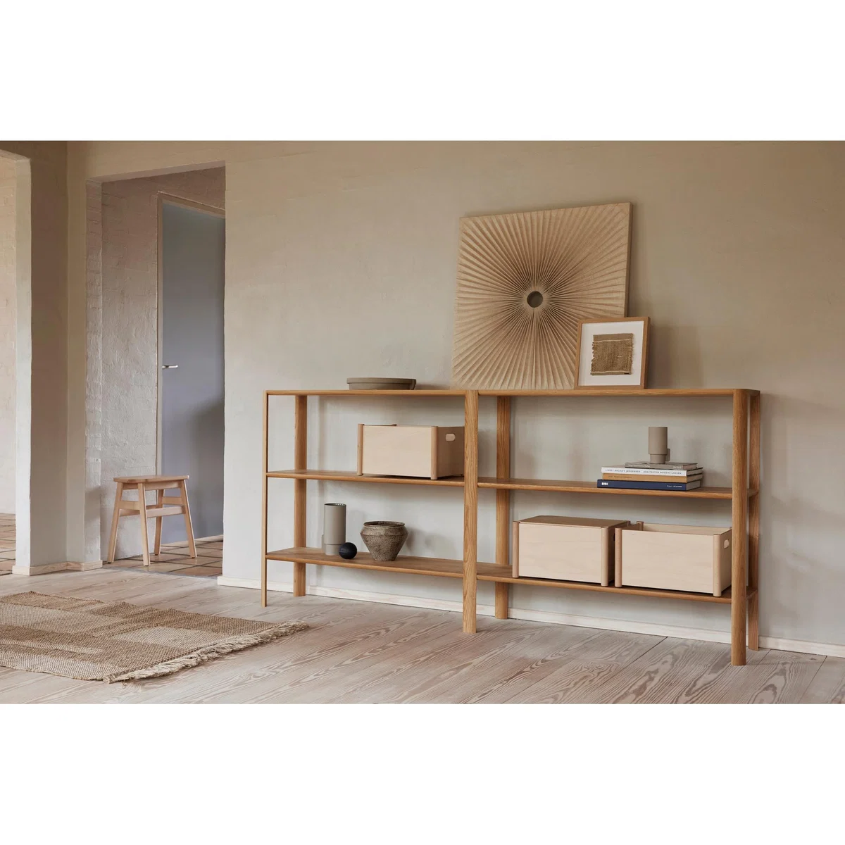 Form & Refine Pillar storage box M Beech – image 6