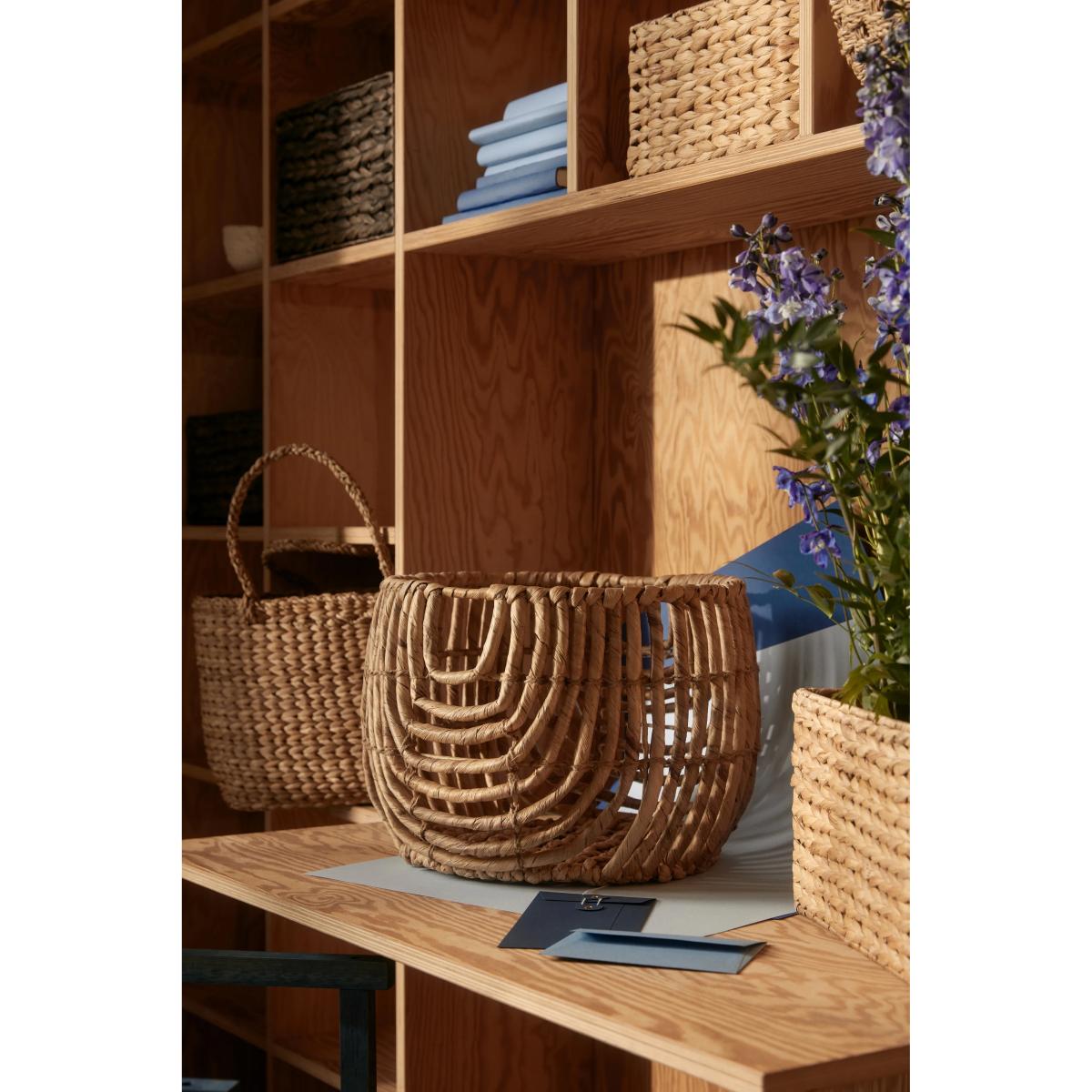 Dixie Lily storage basket small 3-piece set Natural – image 2