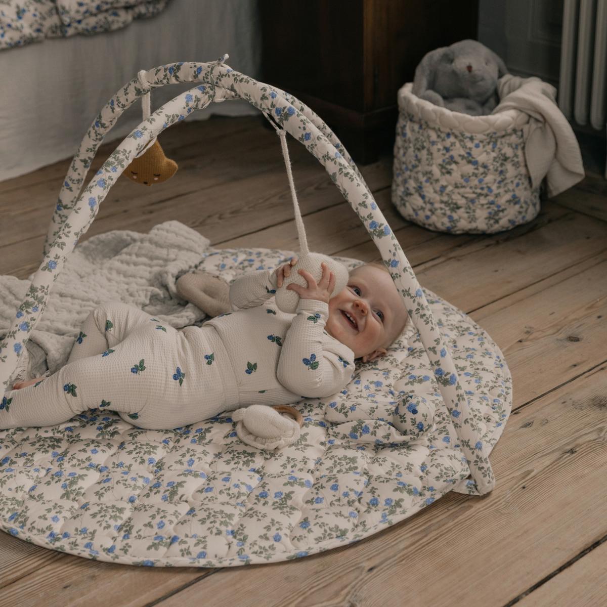 Garbo&Friends Dainty satin quilted basket 2 pieces Ø20x20 cm + Ø30x30 cm – image 3