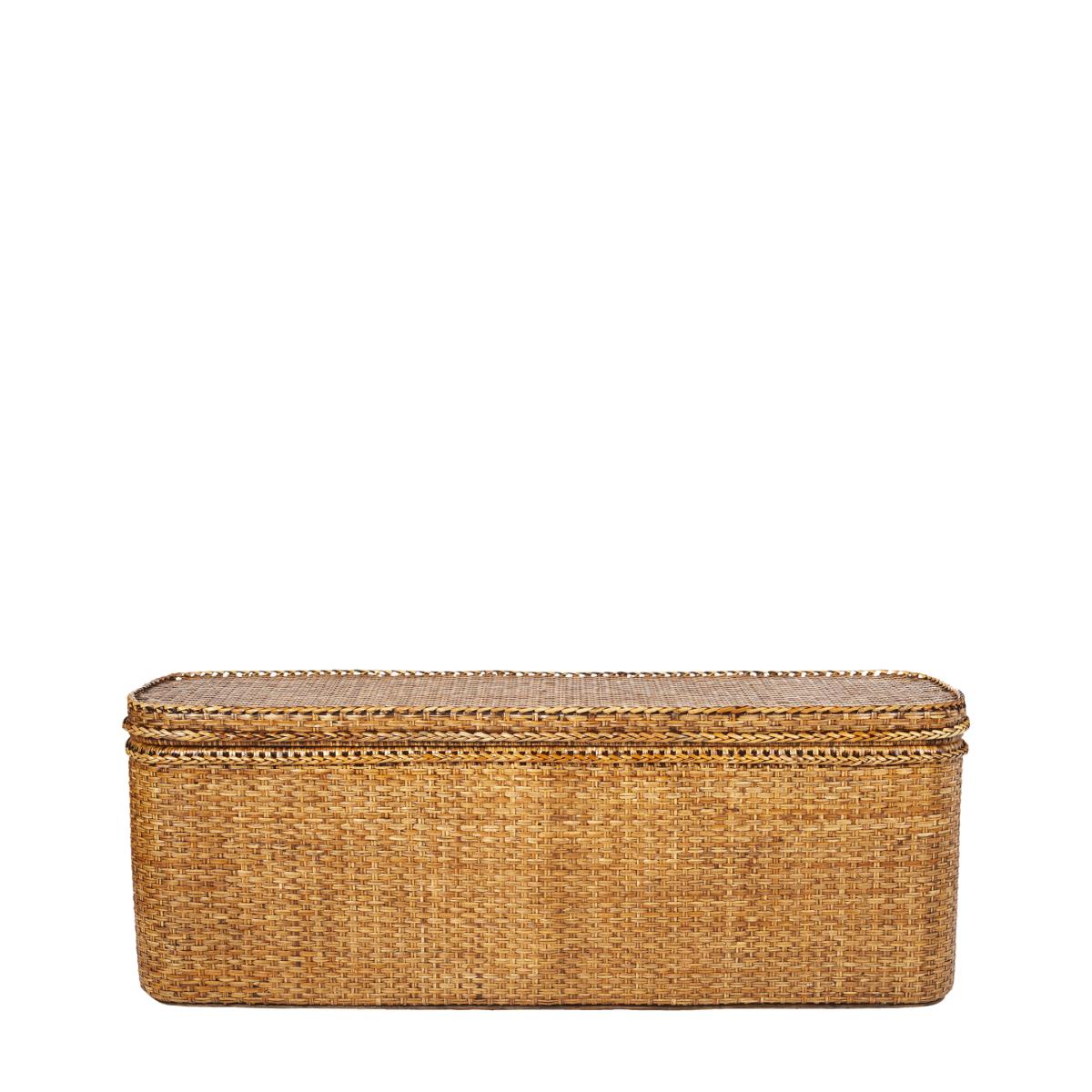Rattan Indochine Bed-End Chest – image 2
