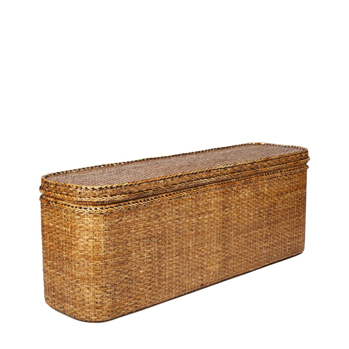 Rattan Indochine Bed-End Chest – image 4