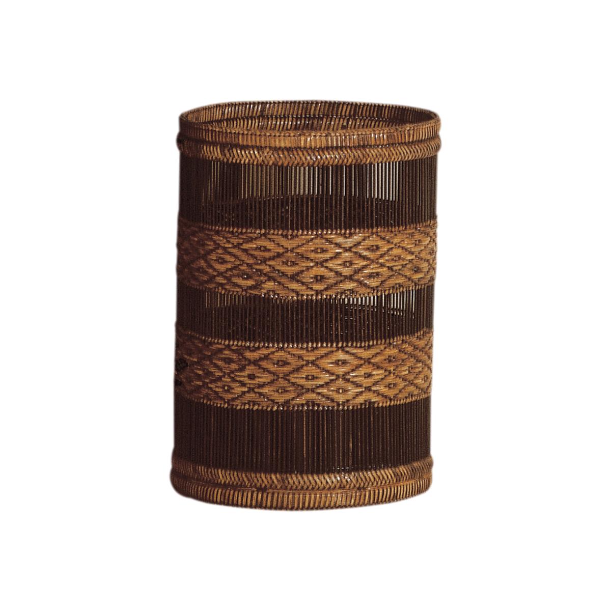 Rattan Mandalay Waste Paper Basket – image 1