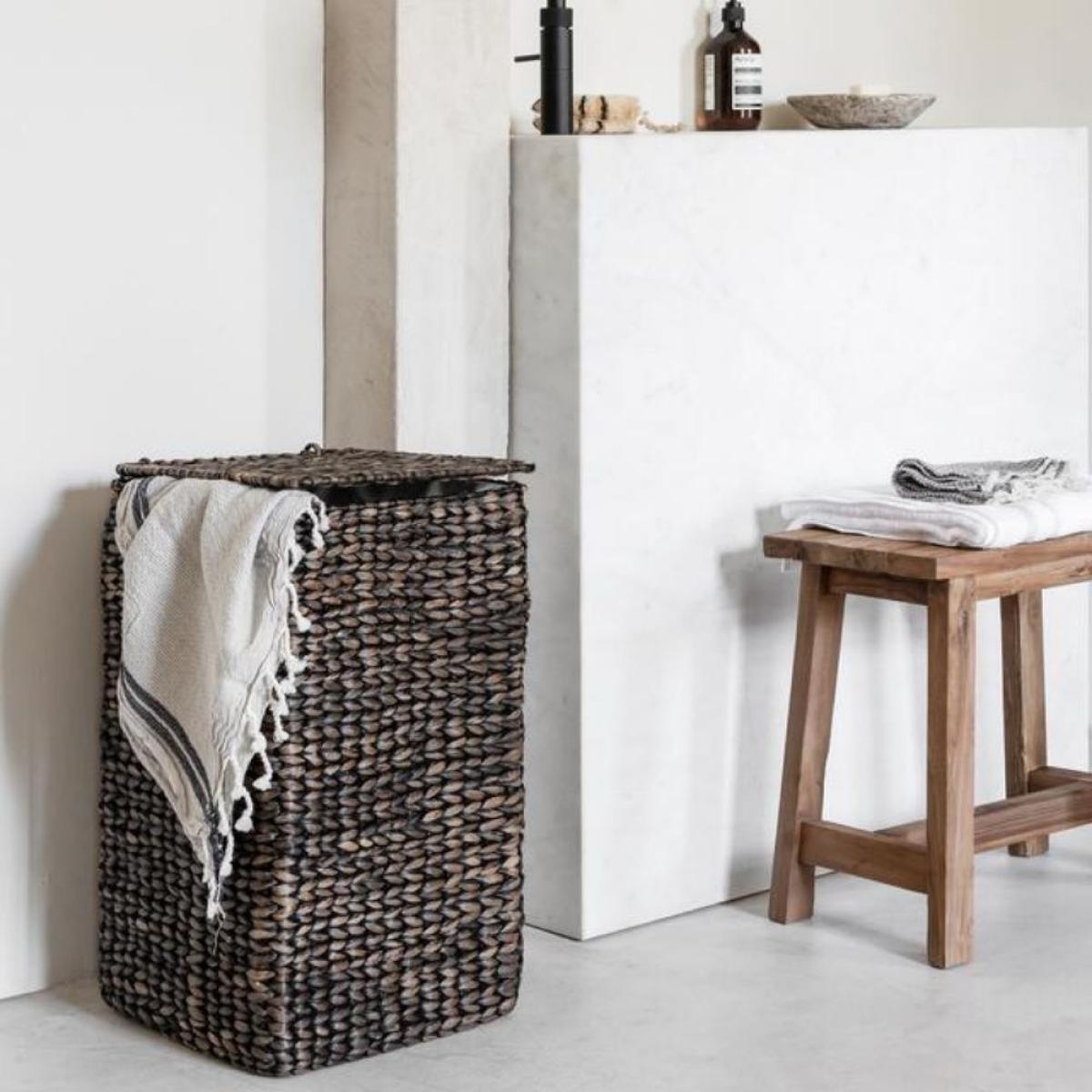Must Living Palawan Laundry Basket in Black wash – image 2