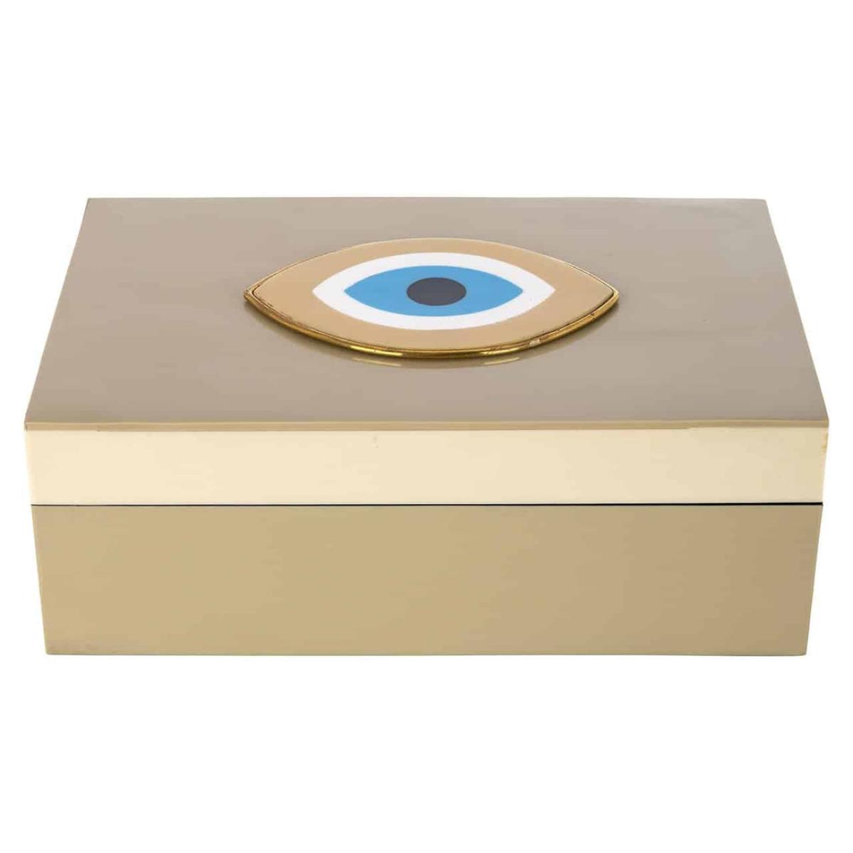 Richmond Interiors Gaby Storage Box in Gold – image 2