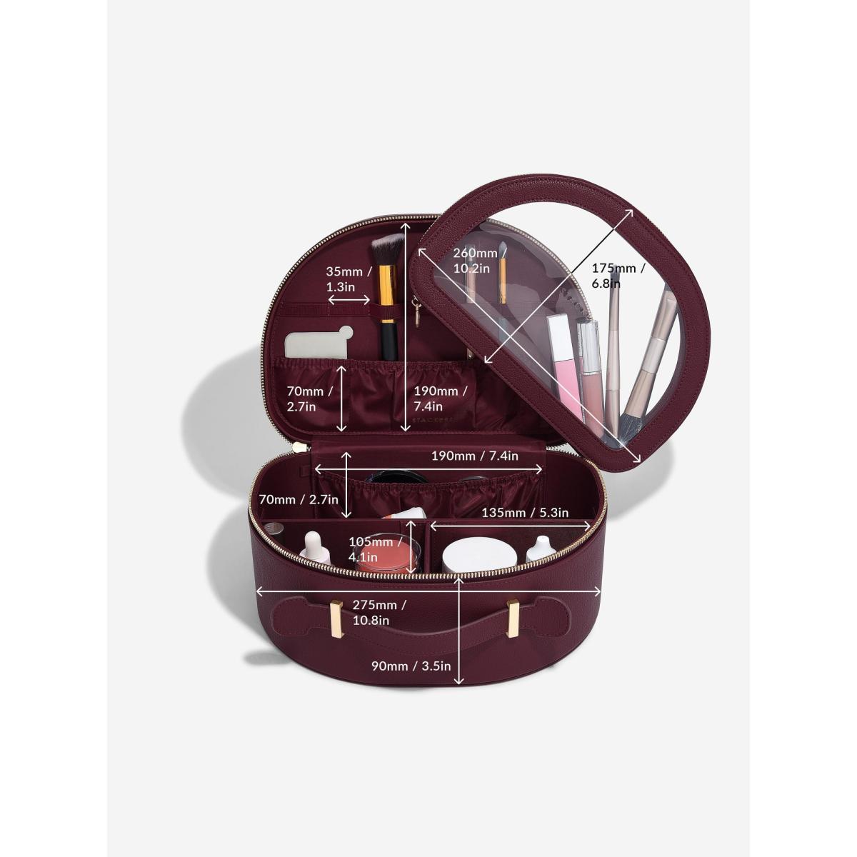 Stackers Vanity Case - Burgundy – image 3
