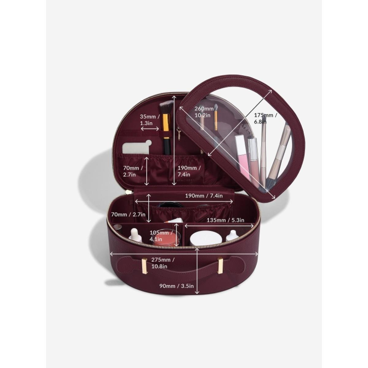 Stackers Vanity Case - Burgundy – image 6