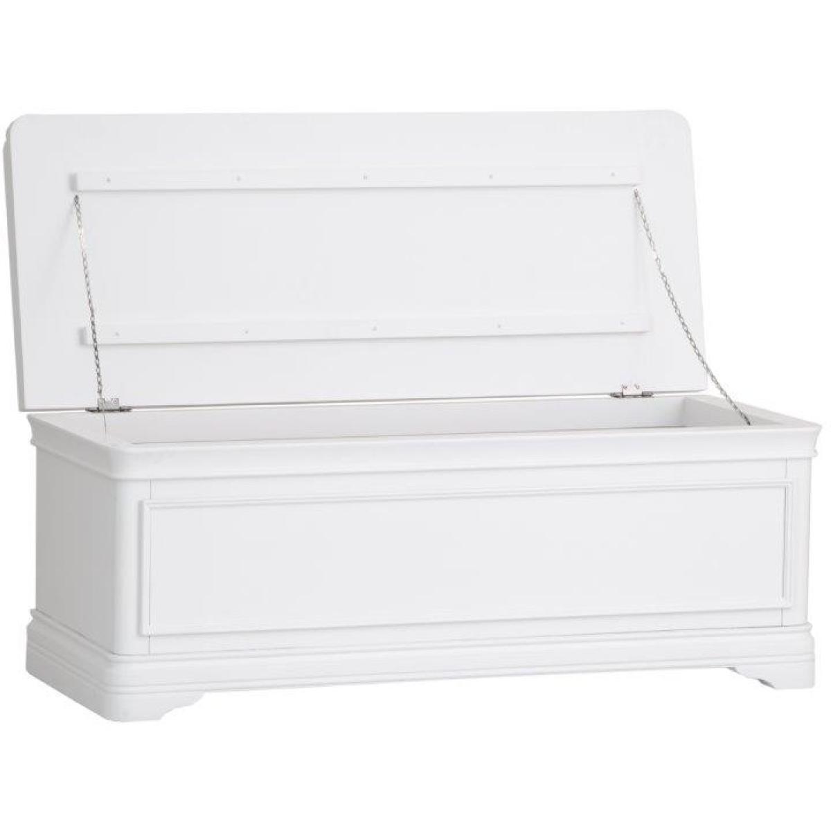 Sutton Blanket Box - White – image 4