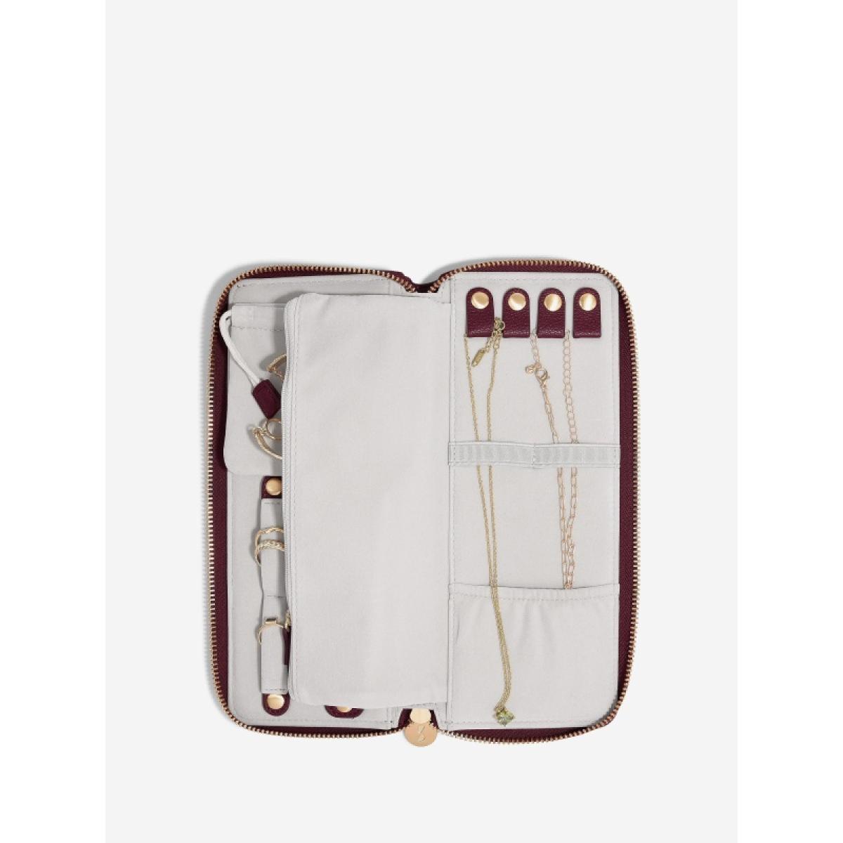 Stackers Jewellery Roll - Burgundy – image 5