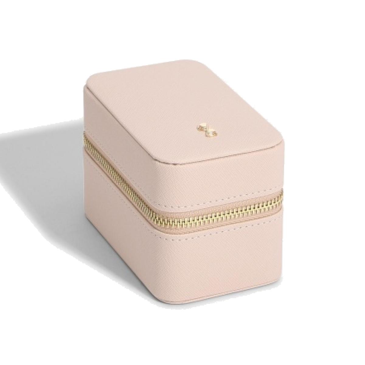 Stackers Travel Jewellery and Watch Box - Blush Pink – image 1