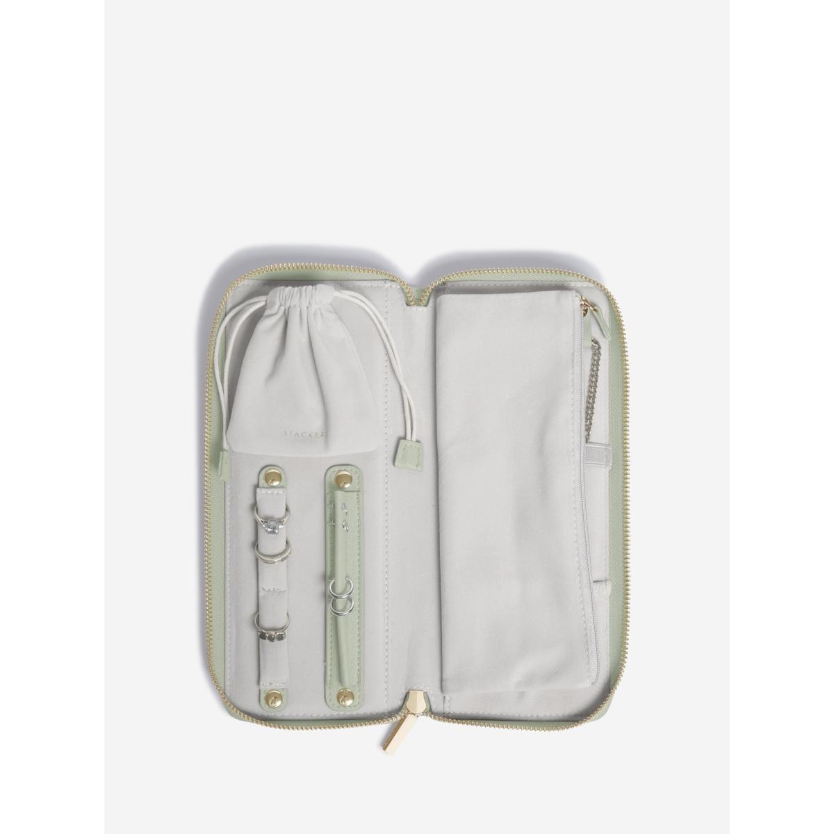 Stackers Jewellery Roll - Sage Green – image 4