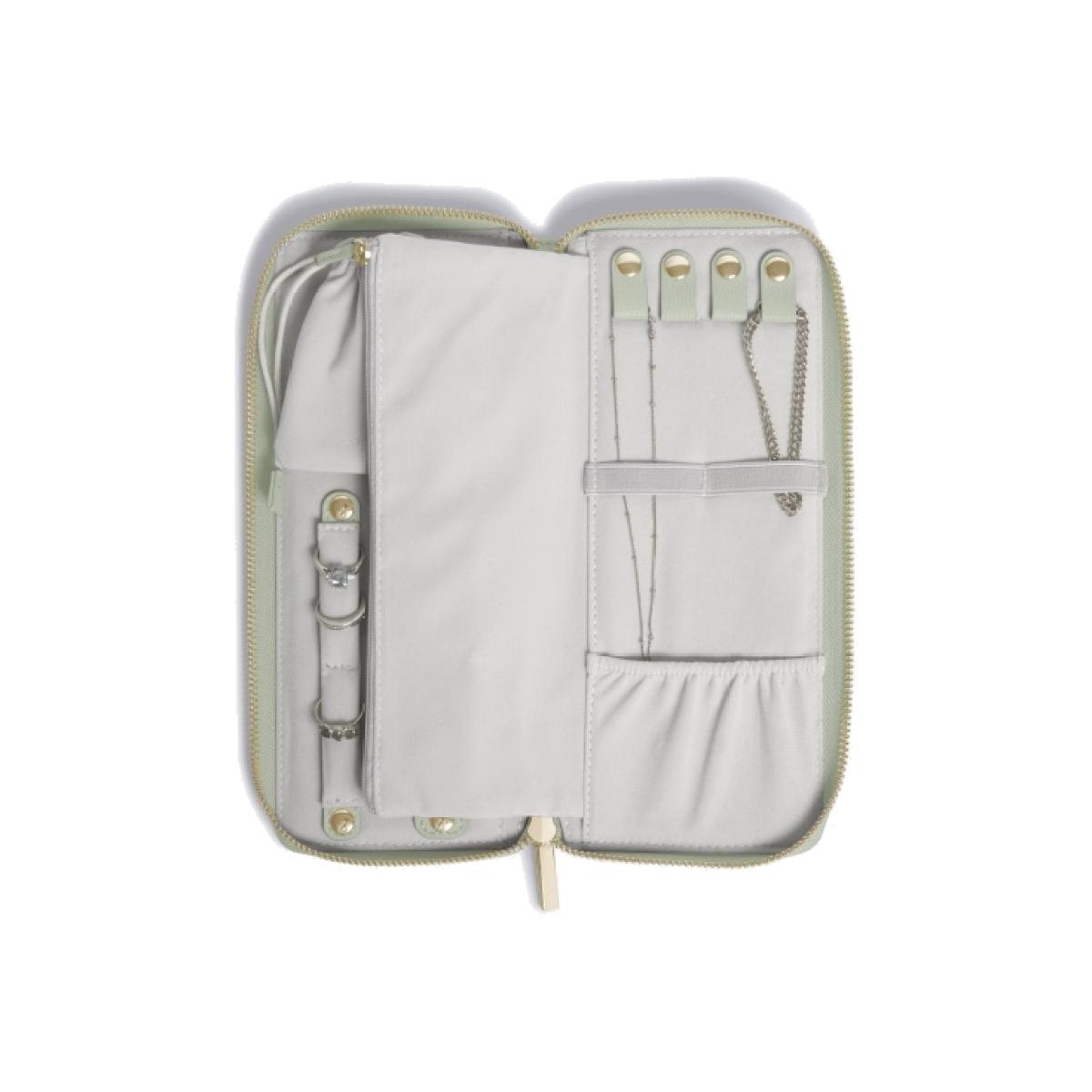 Stackers Jewellery Roll - Sage Green – image 1
