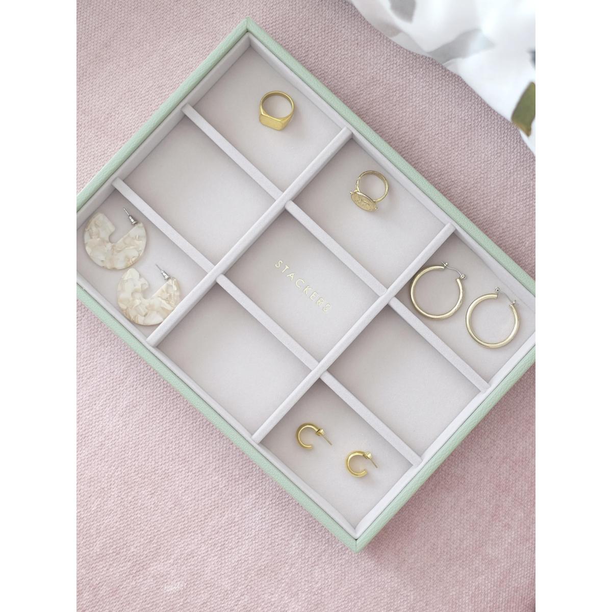 Stackers Classic Statement Jewellery Layer - Sage Green – image 3