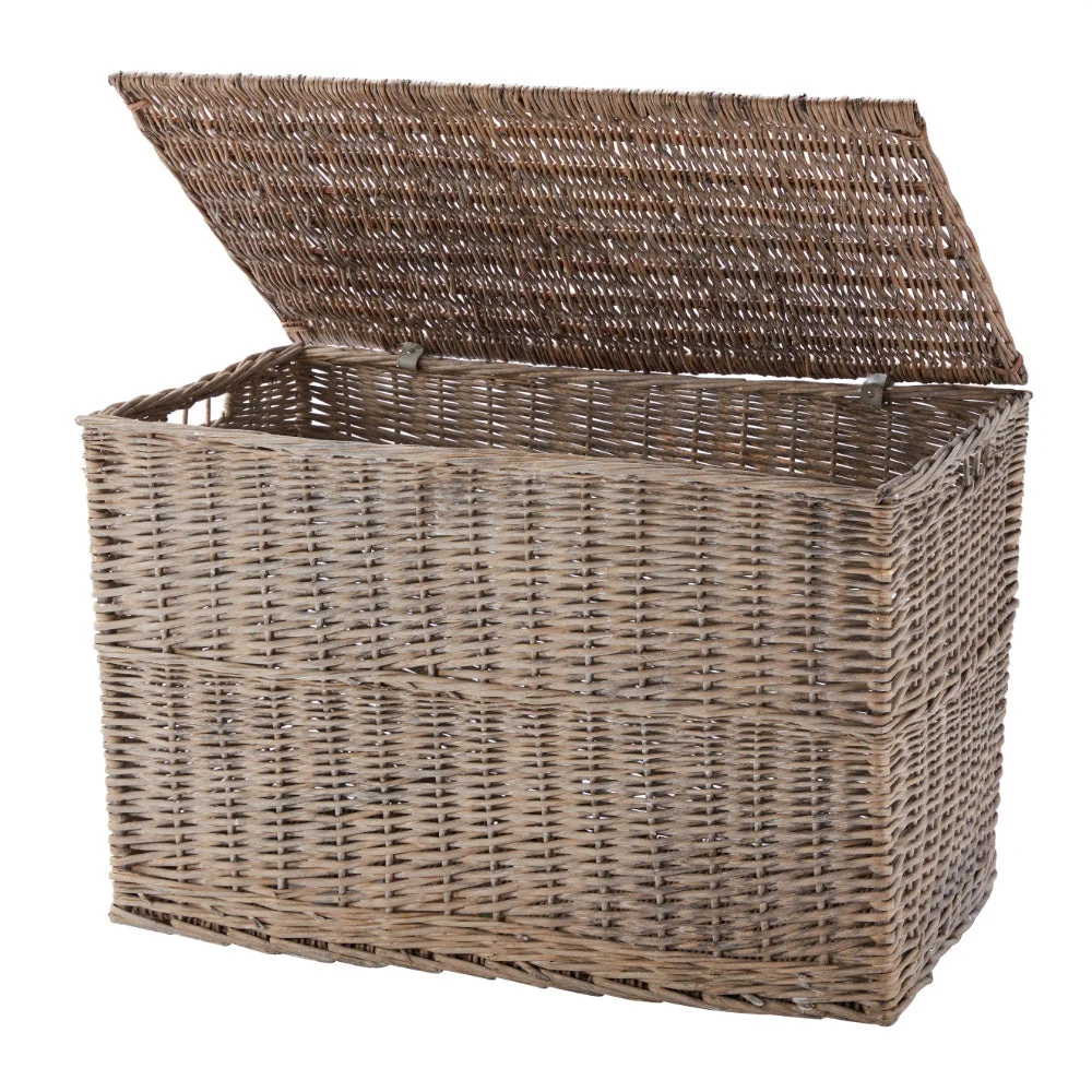 Wovenhill Wicker Grey Wash Hamper – image 8