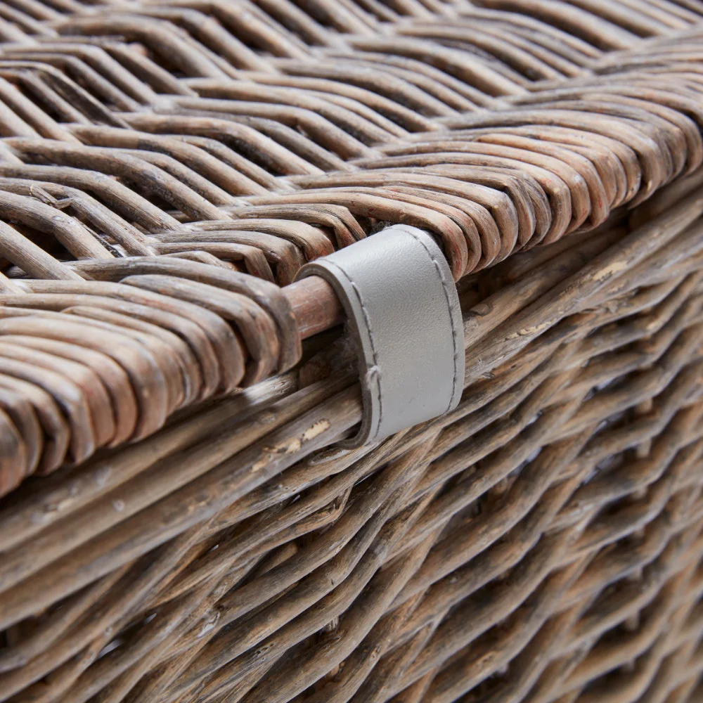 Wovenhill Wicker Grey Wash Hamper – image 9