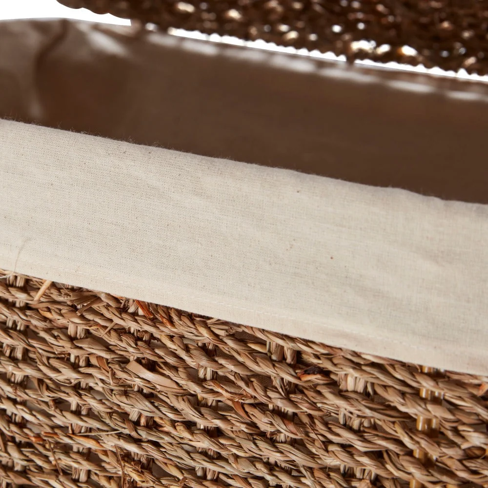 Wovenhill Seagrass Rattan Laundry Basket – image 9