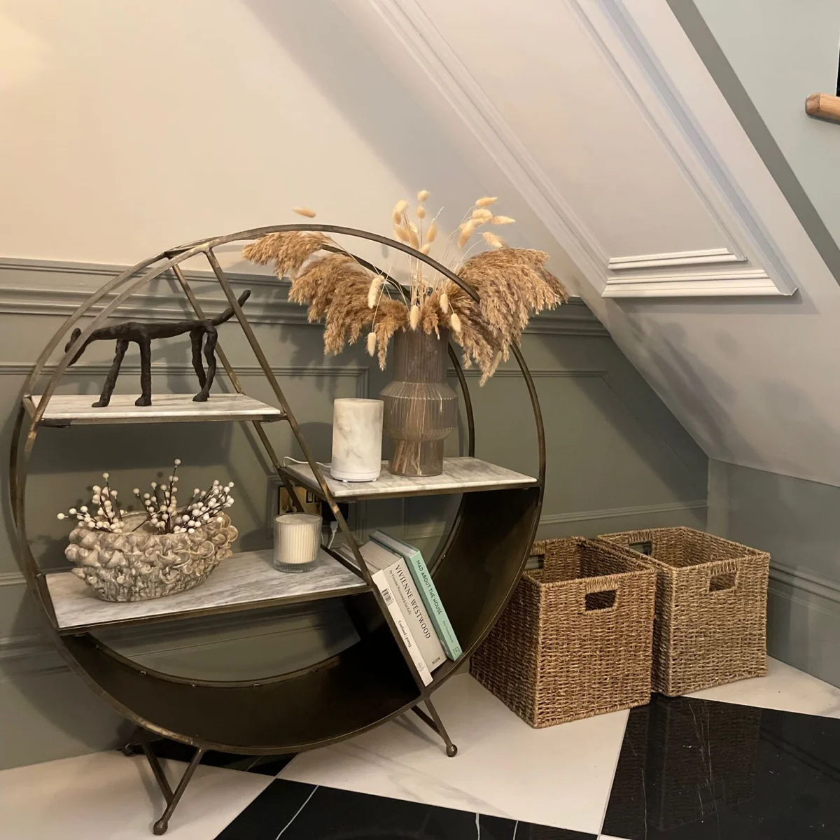 Wovenhill Set of 2 Square Seagrass Storage Baskets – image 3