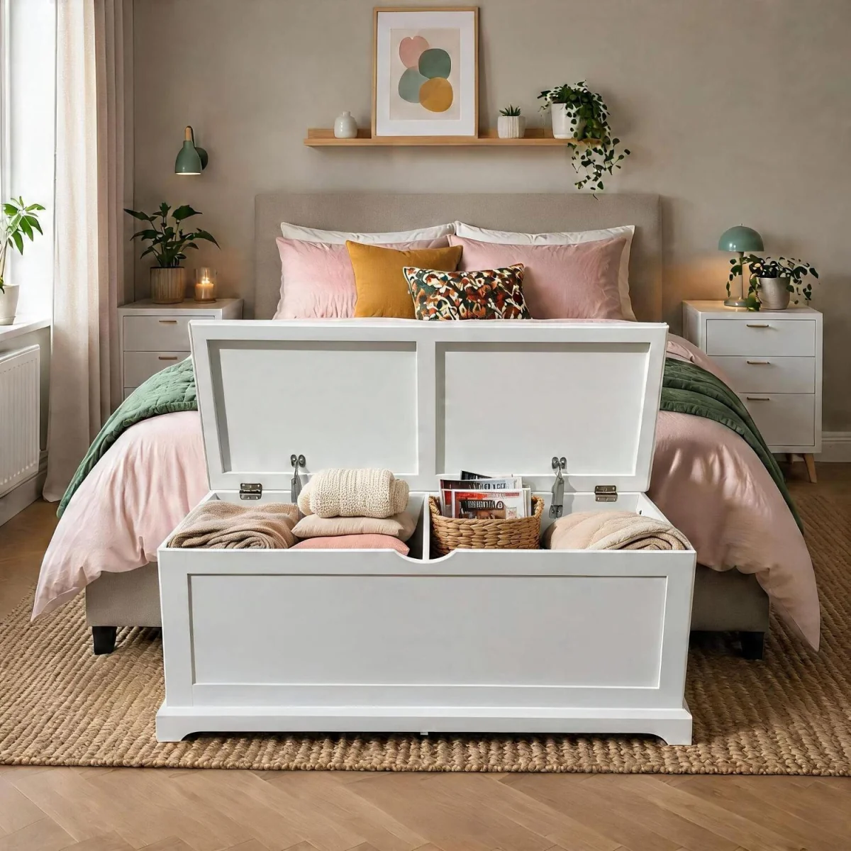 Bromwell Storage Box White - White – image 3