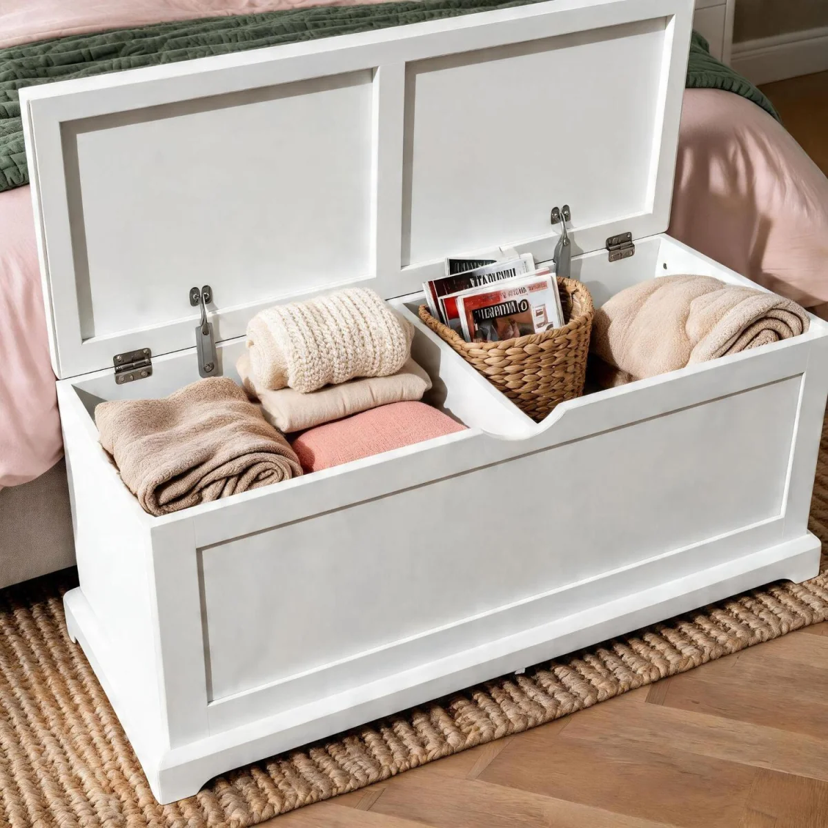 Bromwell Storage Box White - White – image 4