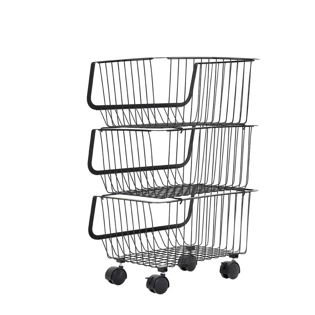 Fruit Vegetable Storage Baskets - Black / 47cm – image 16
