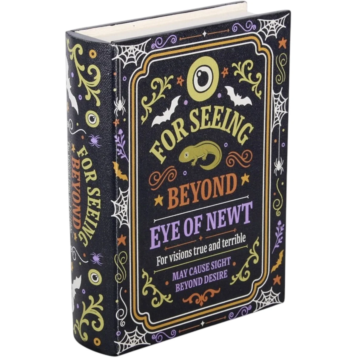 Eye of Newt Spell Book Shaped Storage Box – image 2