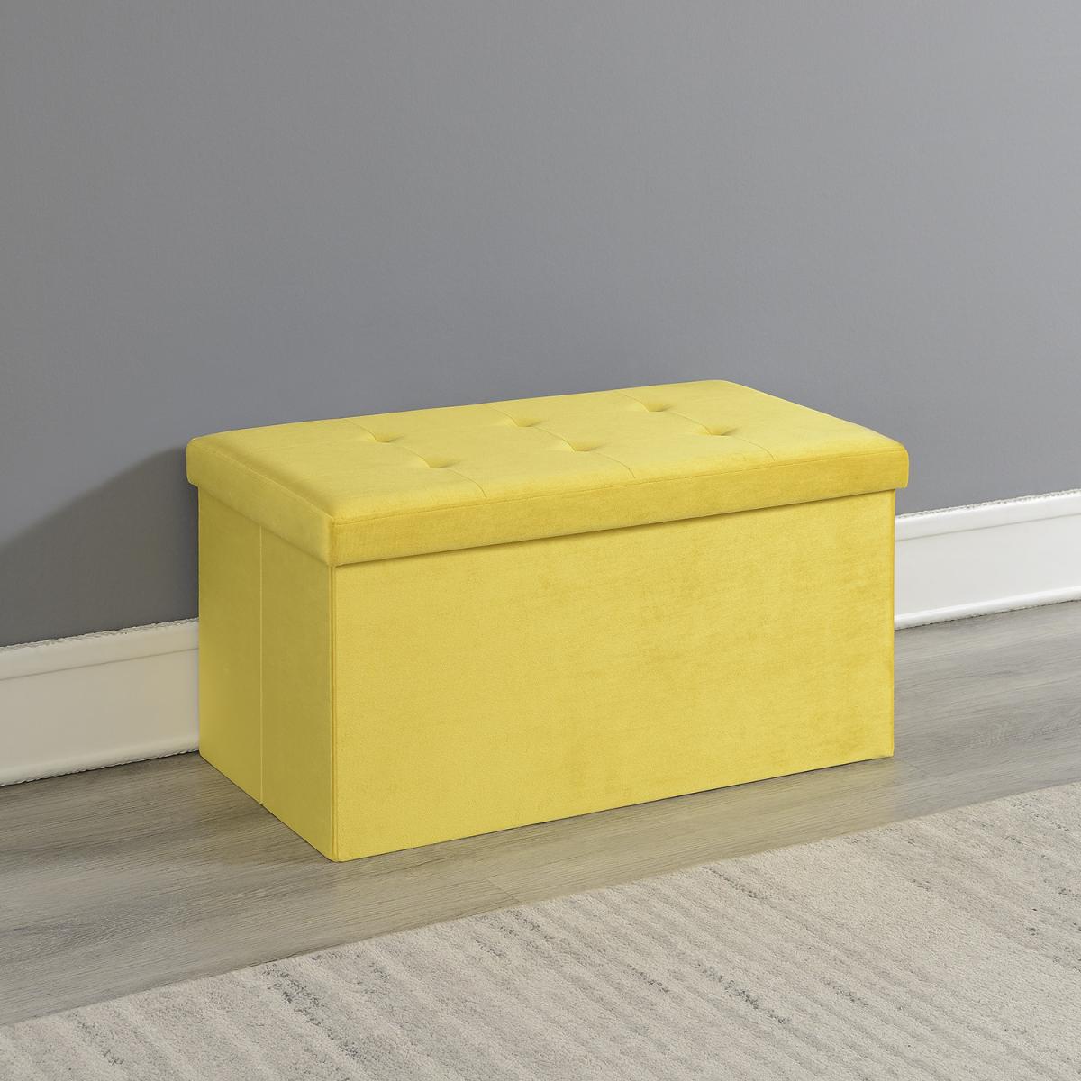 Brushed Velvet Trunk - Mustard – image 8