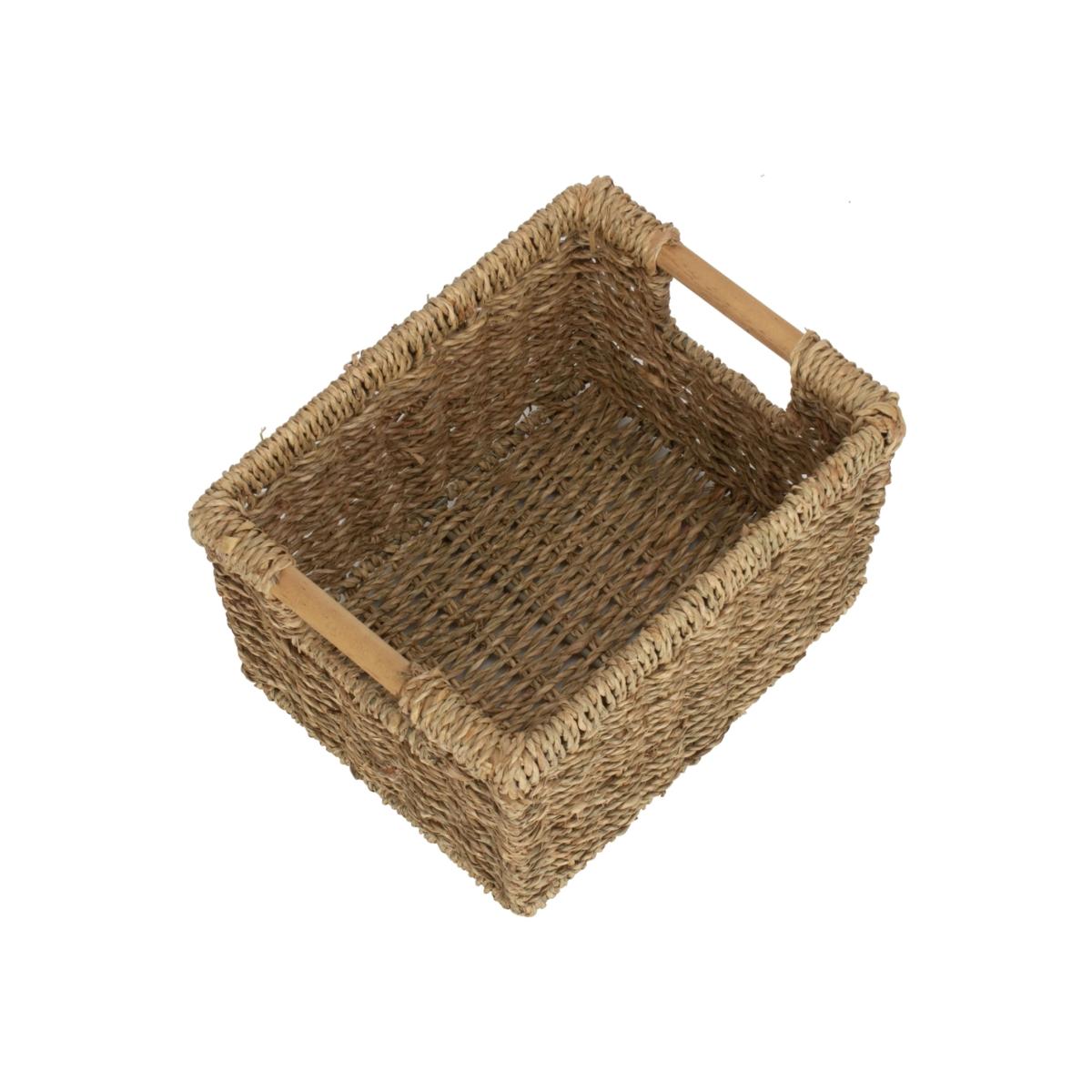 Nordic Seagrass Storage Basket - Brown