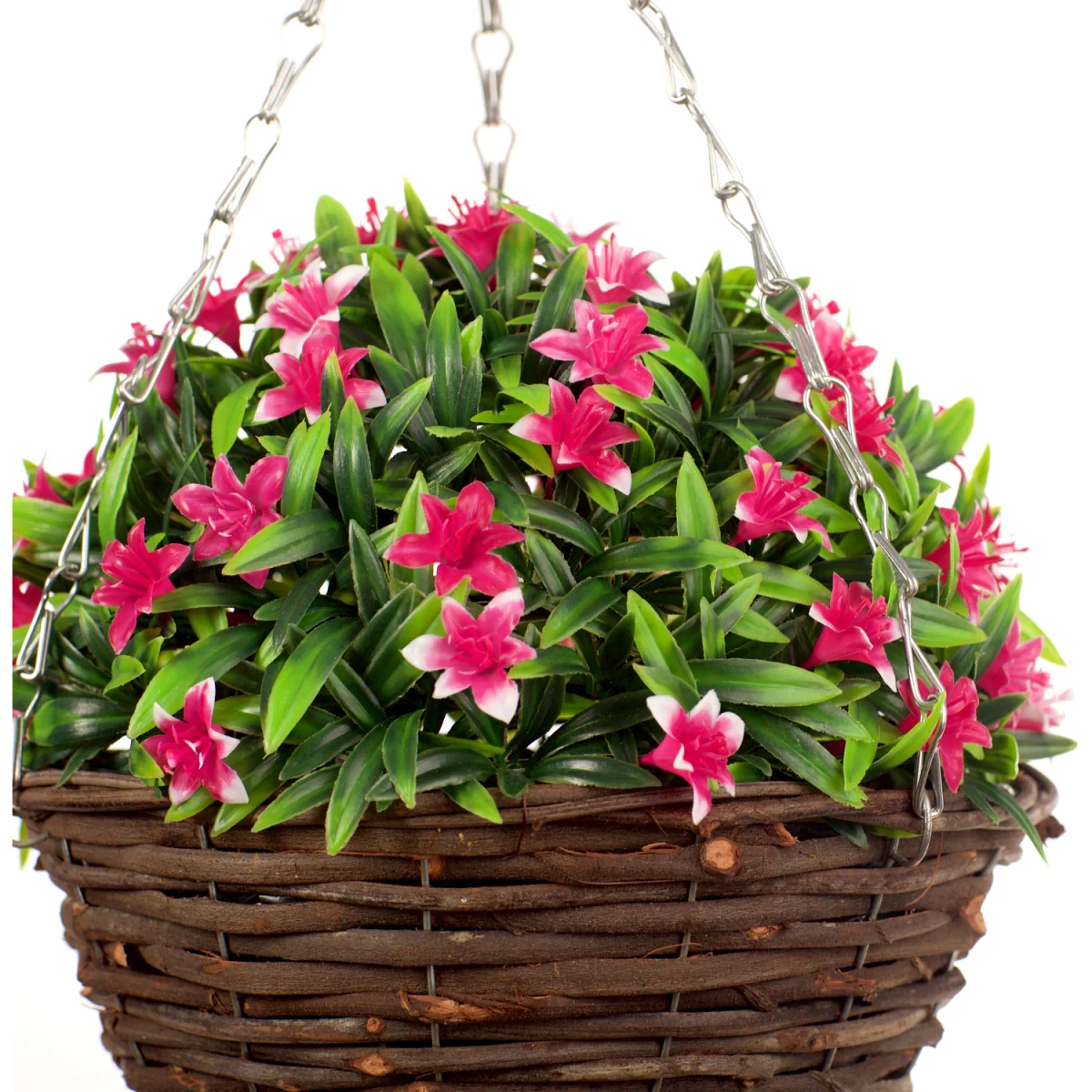 28cm pink lily basket - Pink – image 3
