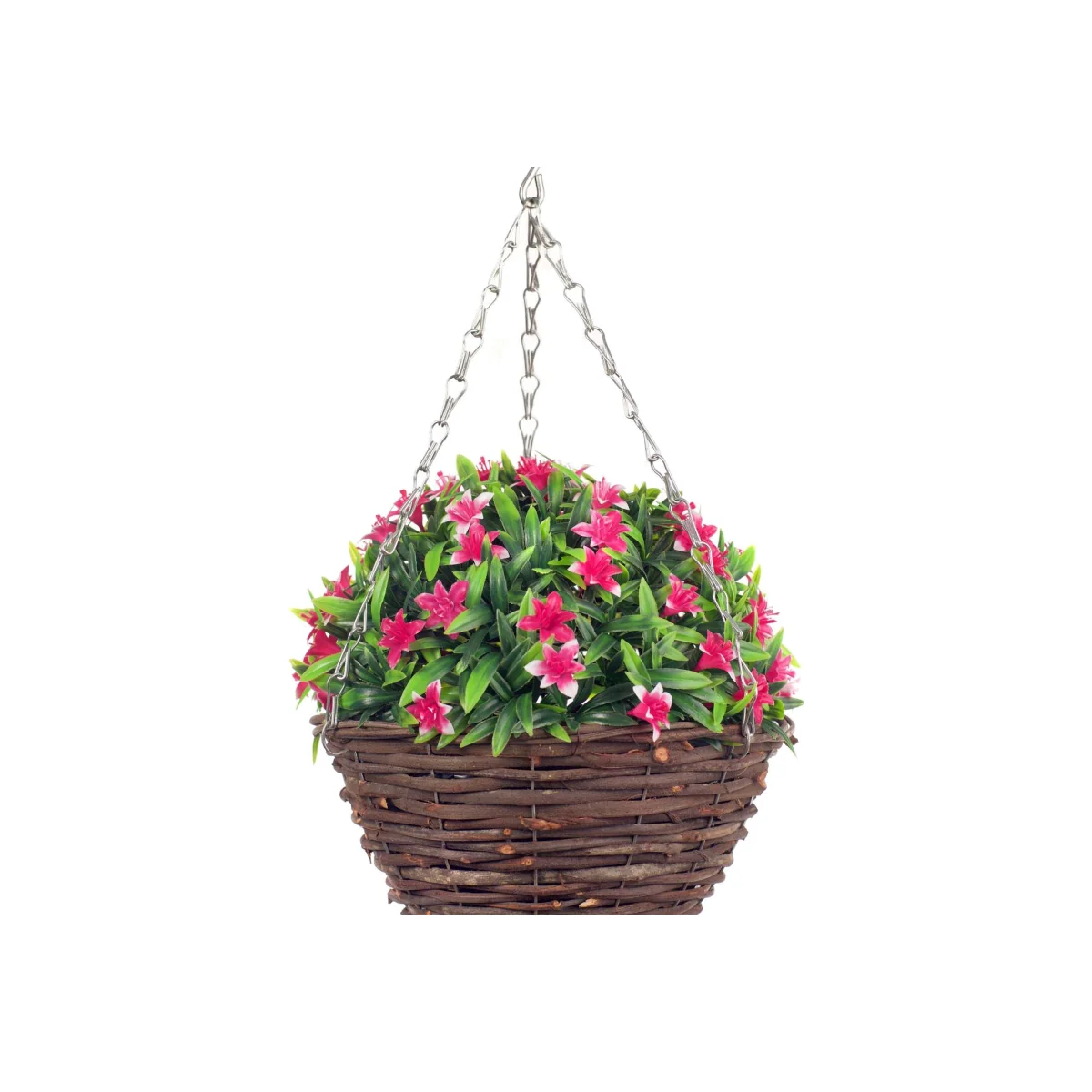 28cm pink lily basket - Pink – image 1