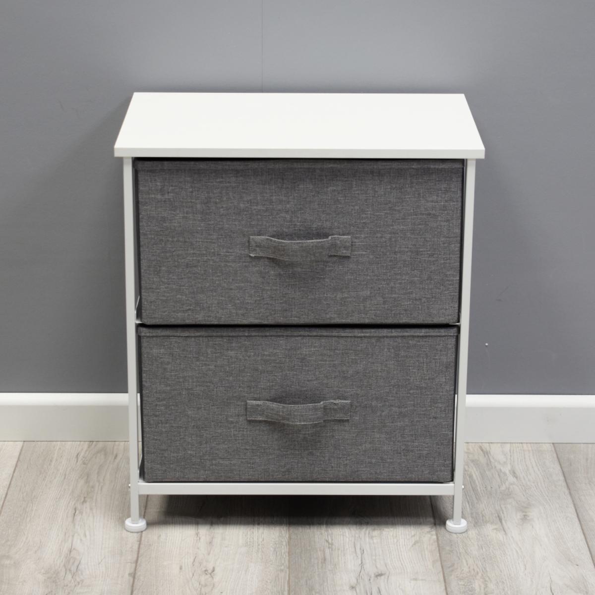 Fabric Basket Storage Unit - Grey / 3 – image 4