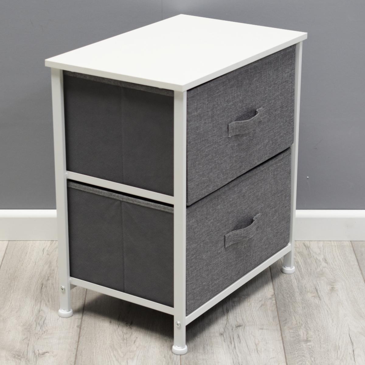 Fabric Basket Storage Unit - Grey / 3 – image 5