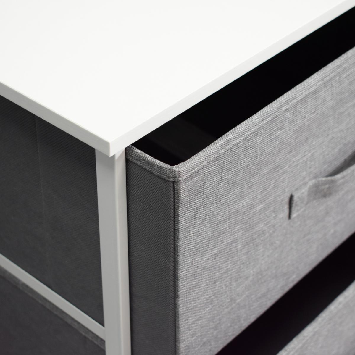 Fabric Basket Storage Unit - Grey / 3 – image 6