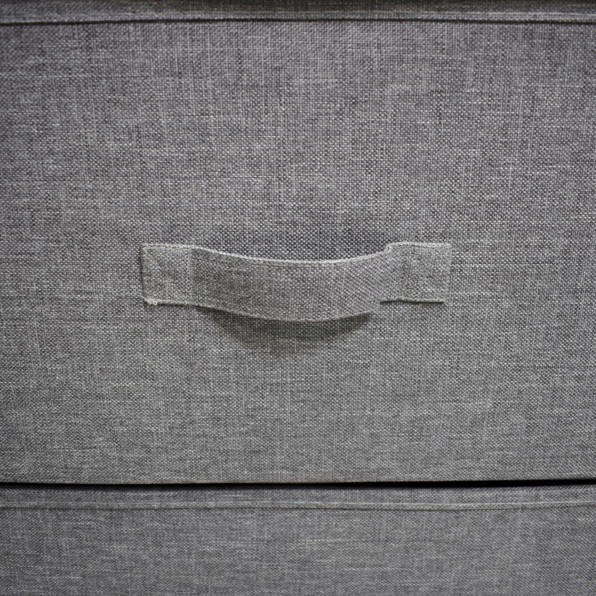 Fabric Basket Storage Unit - Grey / 3 – image 8
