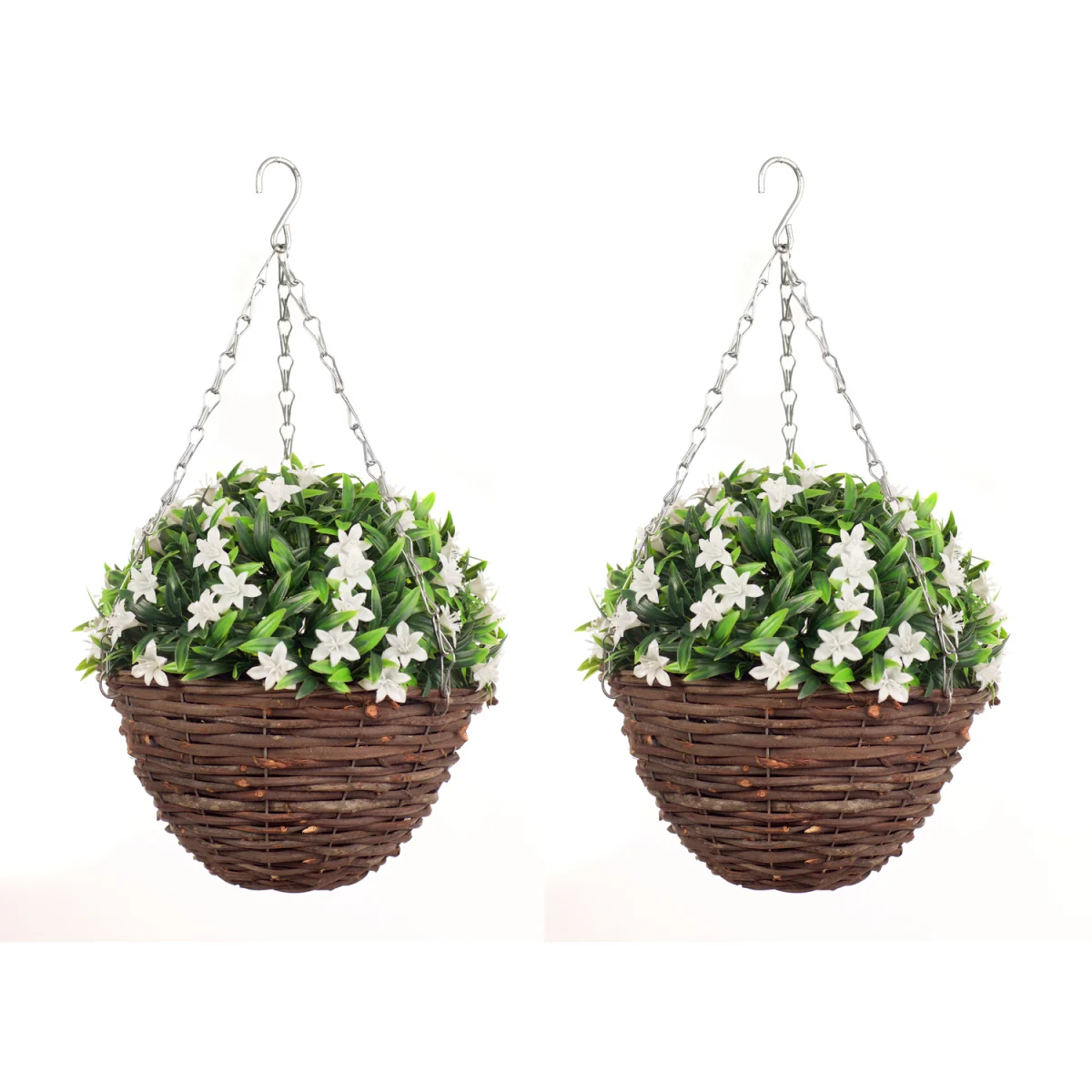 white lily basket - White – image 2