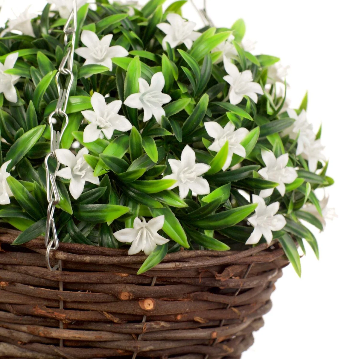 white lily basket - White – image 5