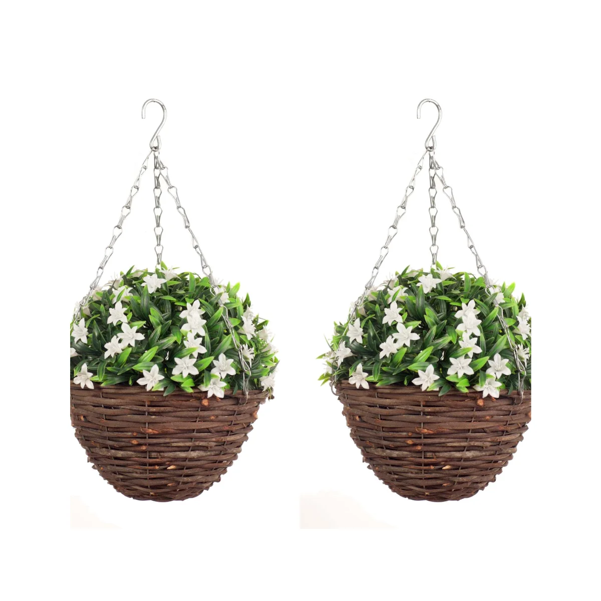 white lily basket - White – image 1