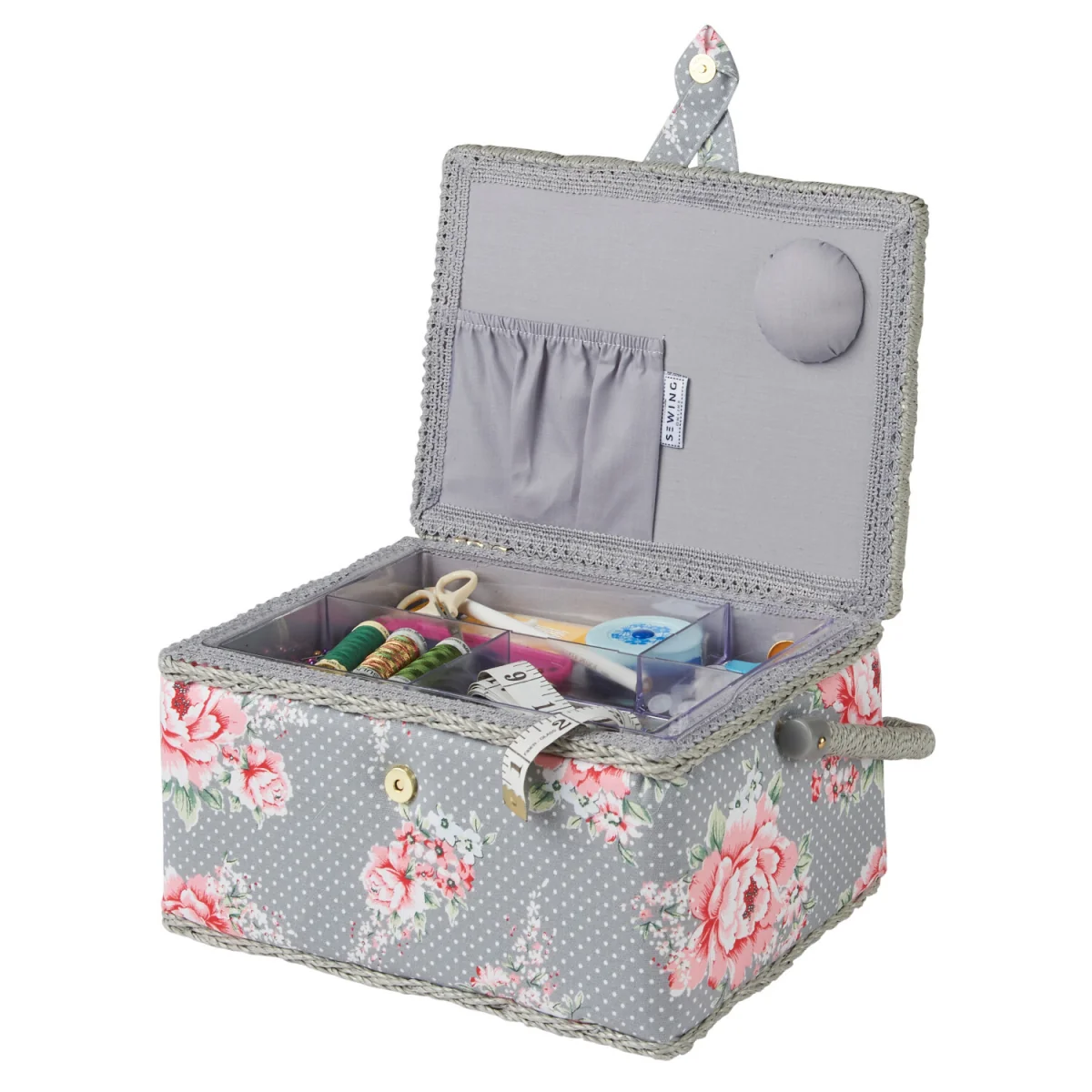 Medium Sewing Basket - Yellow / 18cm – image 2