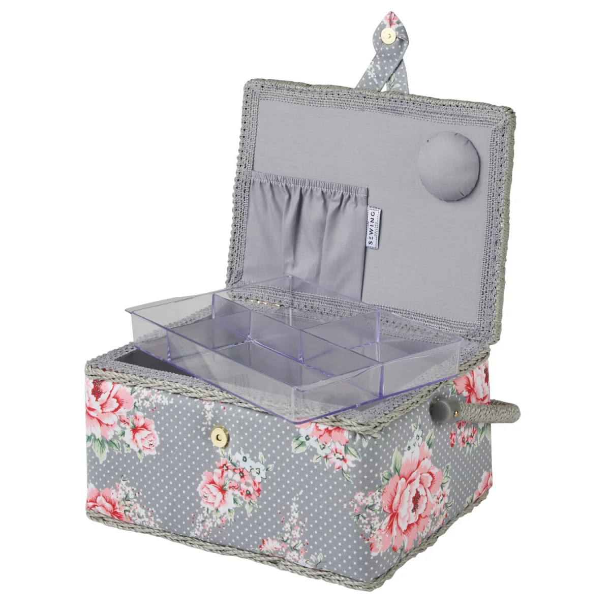 Medium Sewing Basket - Yellow / 18cm – image 4