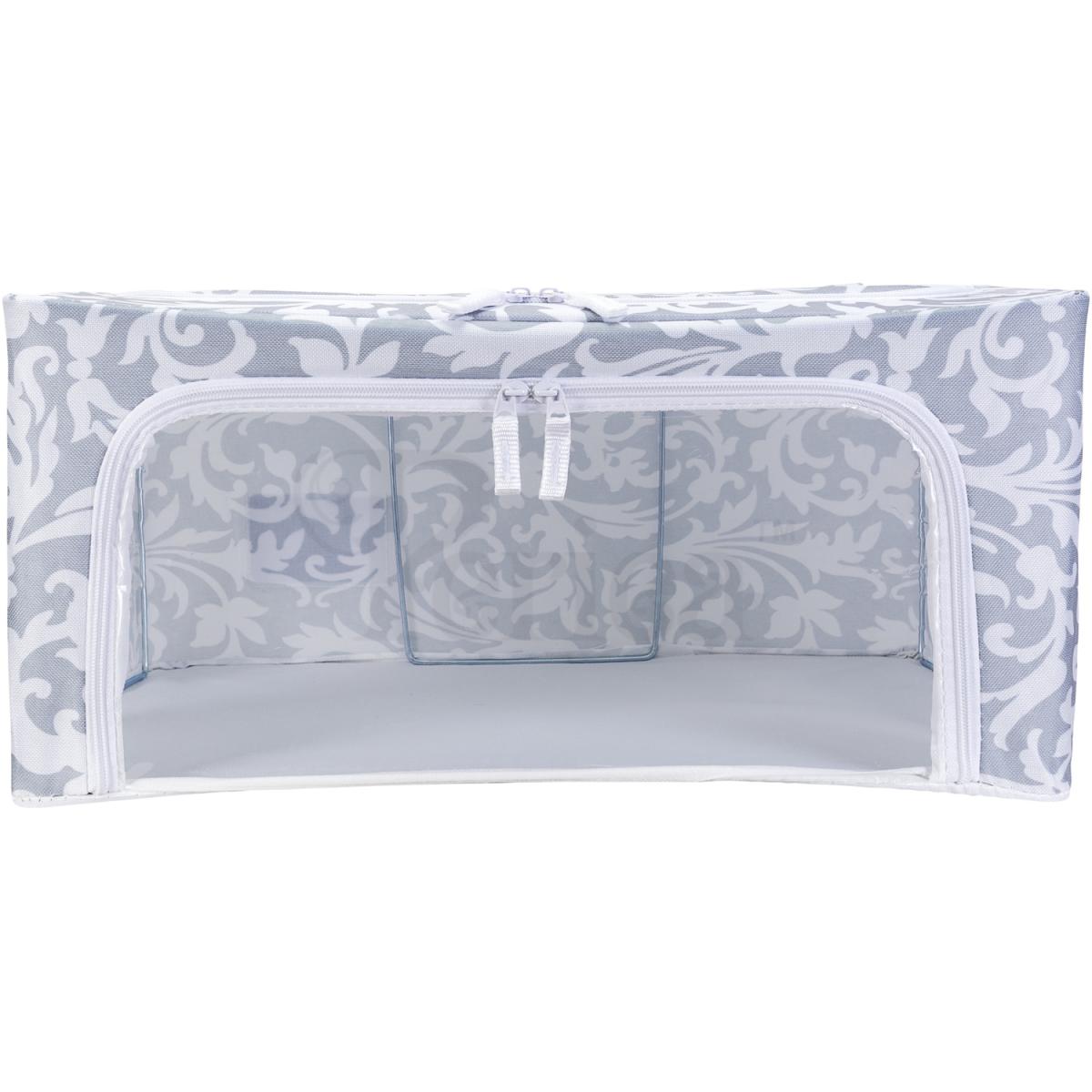 Periea Beau Folding Storage Box with Collapsible Steel Frames - Grey / Small – image 26