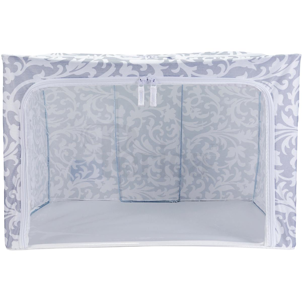 Periea Beau Folding Storage Box with Collapsible Steel Frames - Grey / Small – image 29