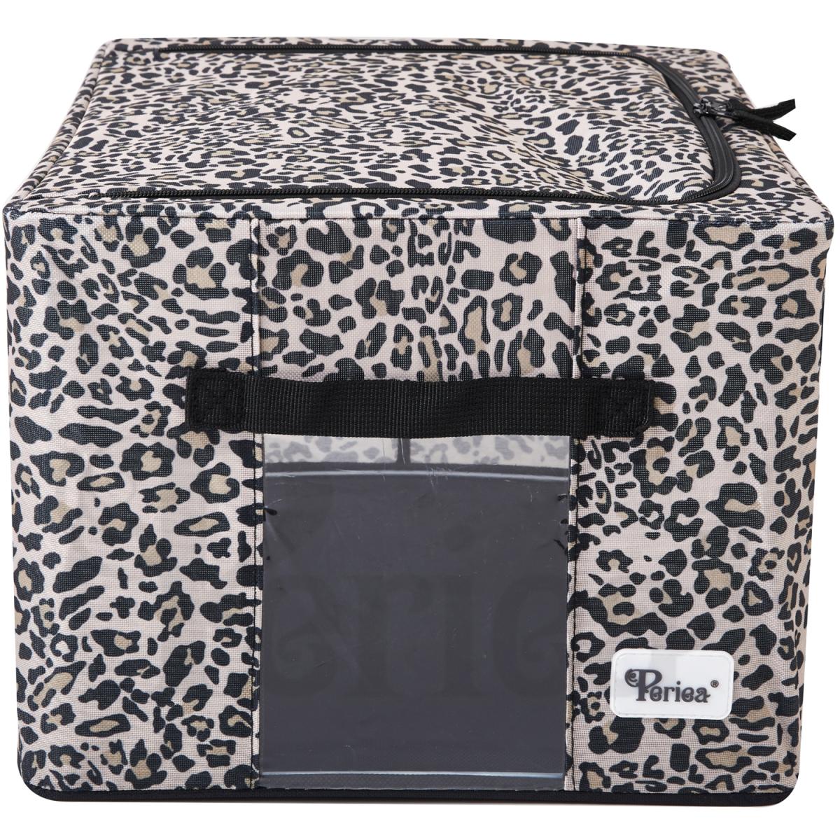 Periea Beau Folding Storage Box with Collapsible Steel Frames - Grey / Small – image 43