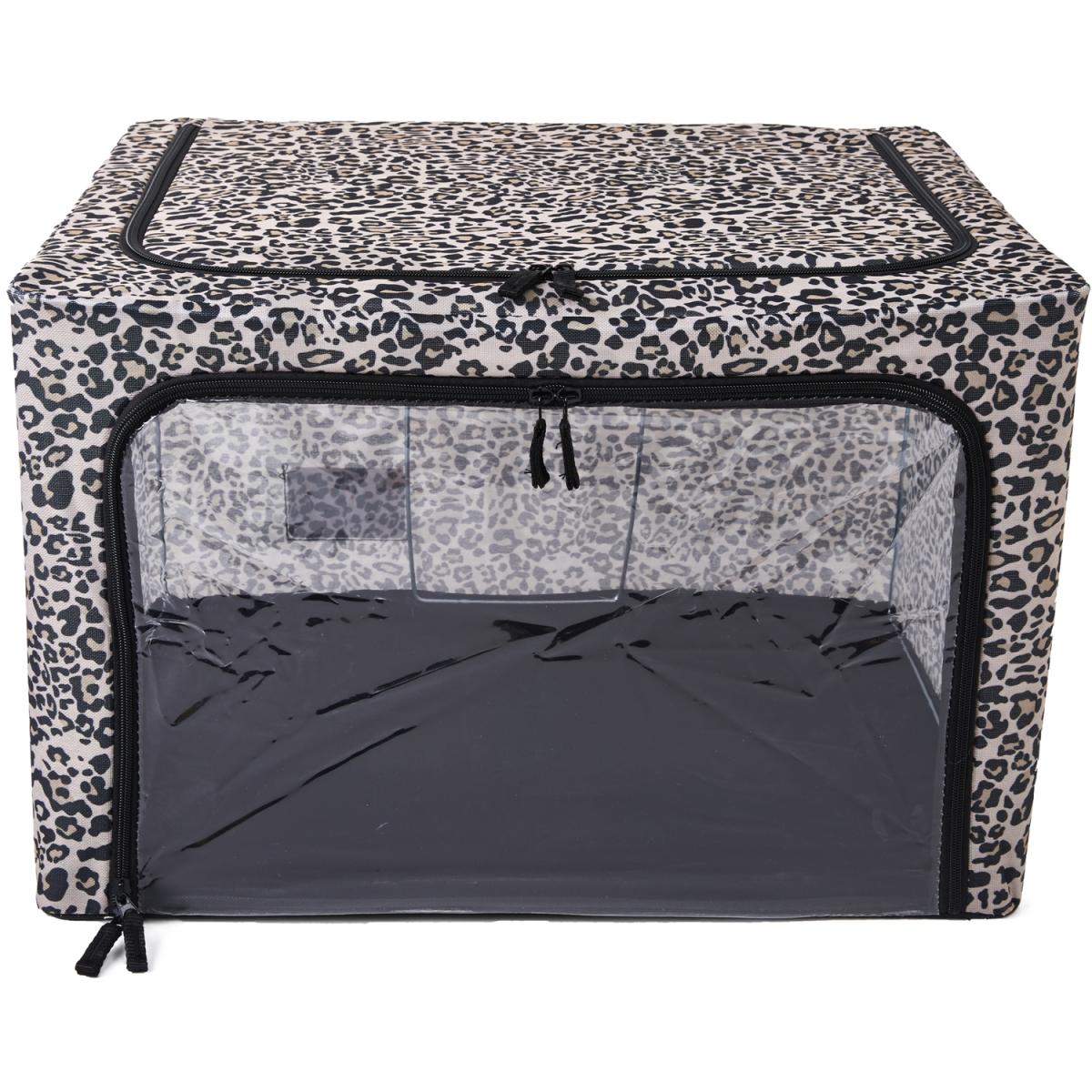 Periea Beau Folding Storage Box with Collapsible Steel Frames - Grey / Small – image 46