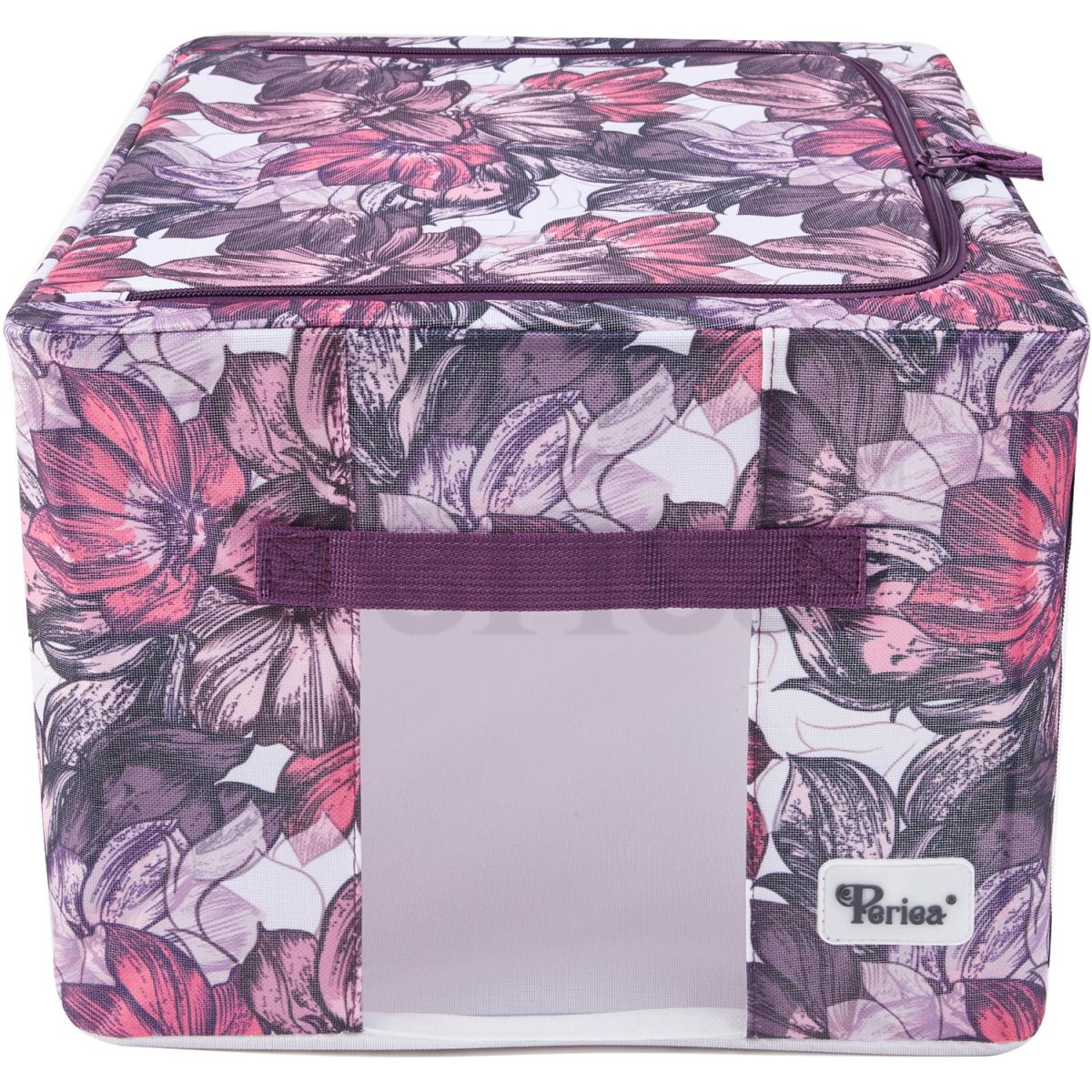 Periea Beau Folding Storage Box with Collapsible Steel Frames - Grey / Small – image 61