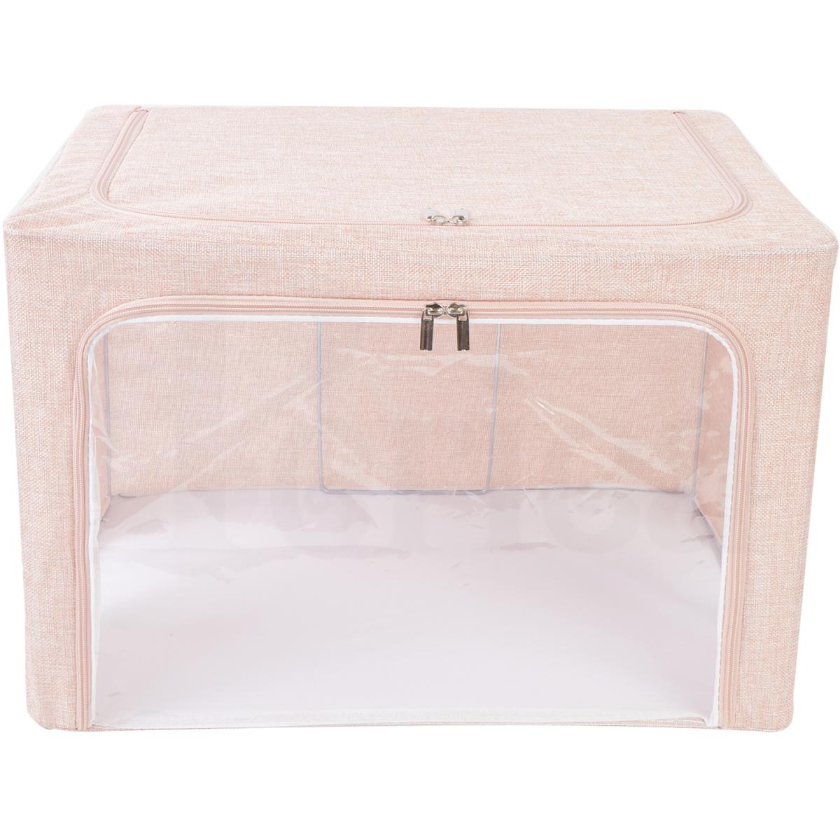 Periea Beau Folding Storage Box with Collapsible Steel Frames - Grey / Small – image 70