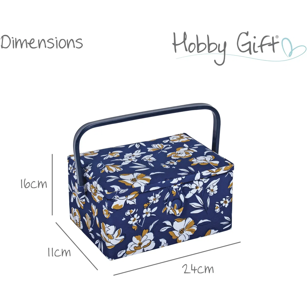 Medium Sewing Companion Storage Box - Autumnal / Autumn Floral – image 2