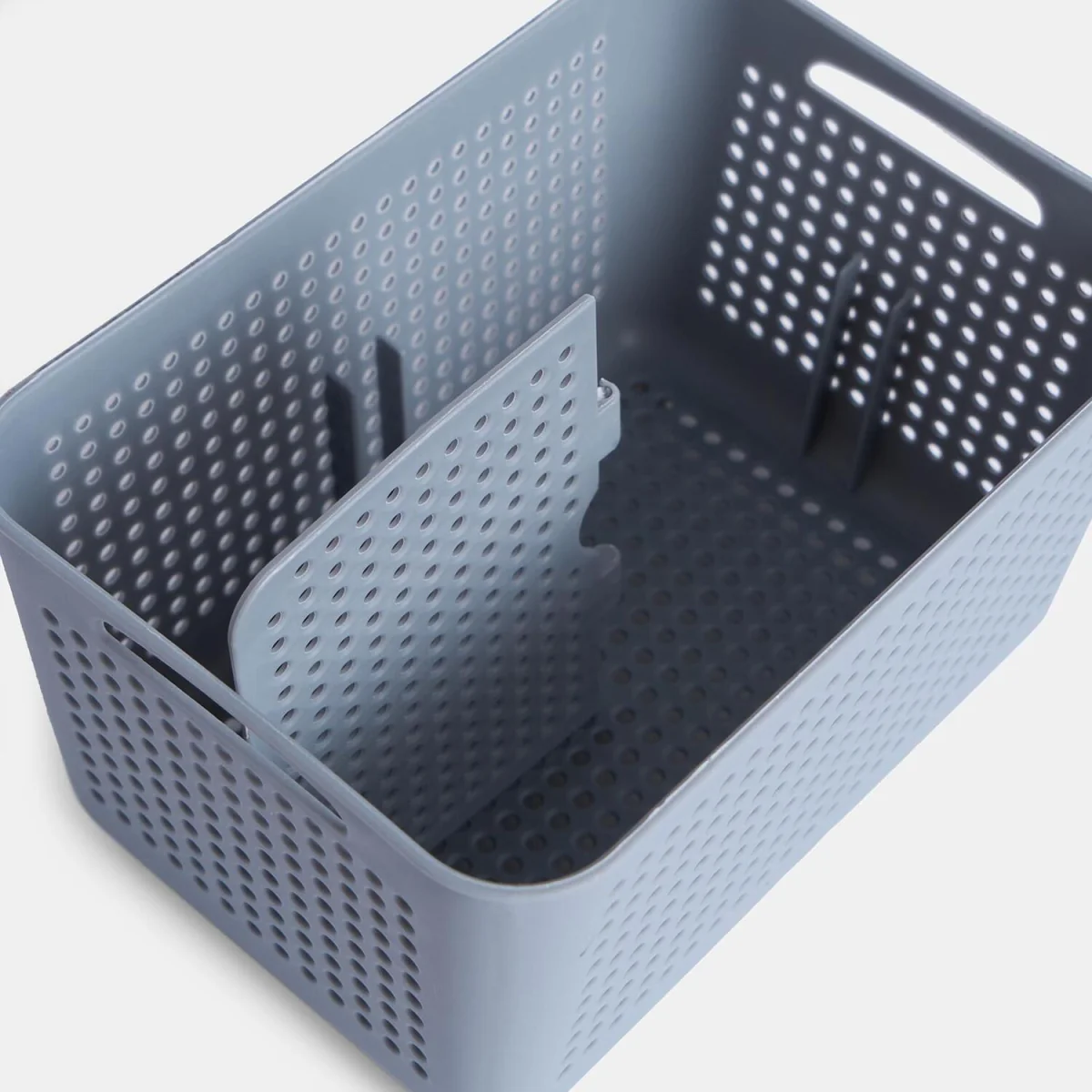 OHS Fridge Container With Removable Basket - Grey/Clear – image 6