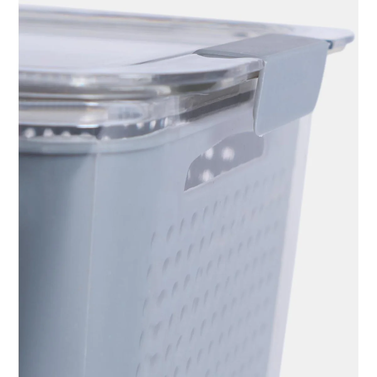 OHS Fridge Container With Removable Basket - Grey/Clear – image 9