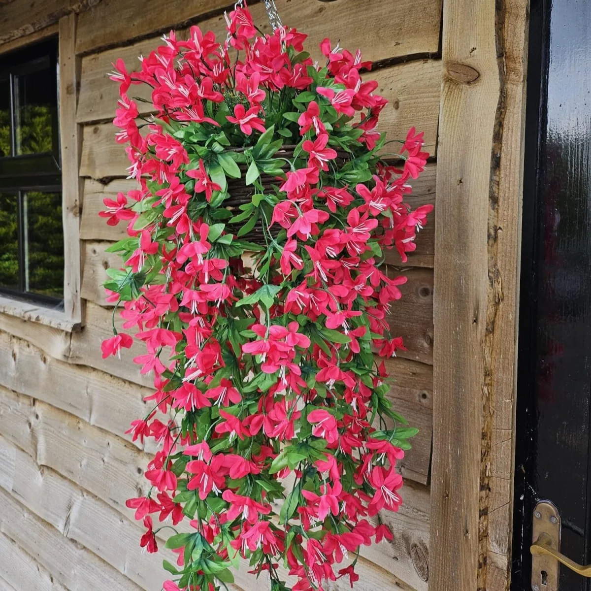 Fuchsia lily flower basket - Fuchsia – image 1