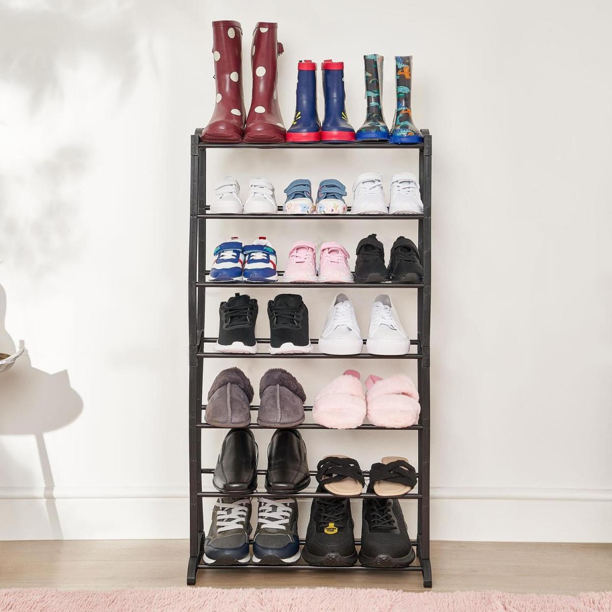 OHS Shoe Storage Rack - Black – image 3